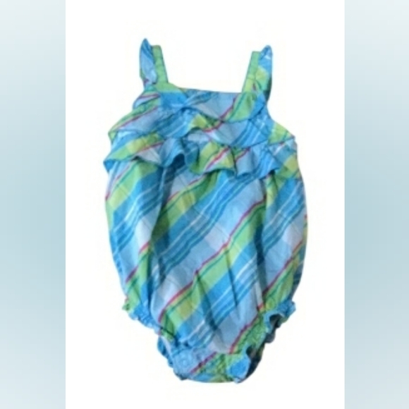Carter's Other - Carter’s ruffled summer bodysuit 12m 🐠